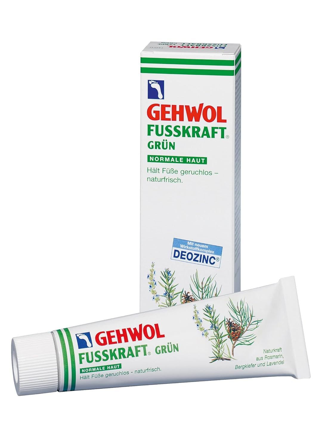 PIEDI E UNGHIE GEHWOL GREEN FUSSKRAFT GREEN VERDE PELLE NORMALE 75 ml