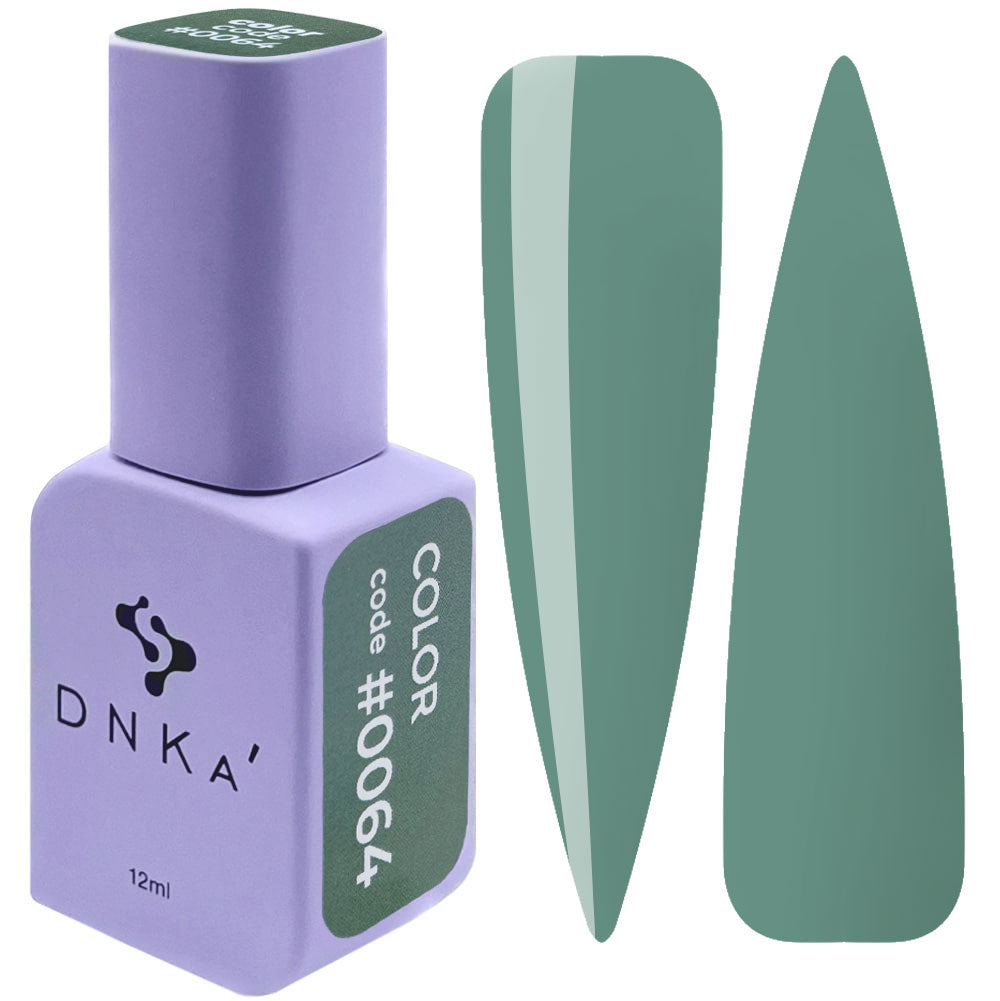 Smalto gel DNKa - 0064 Grigio-verde