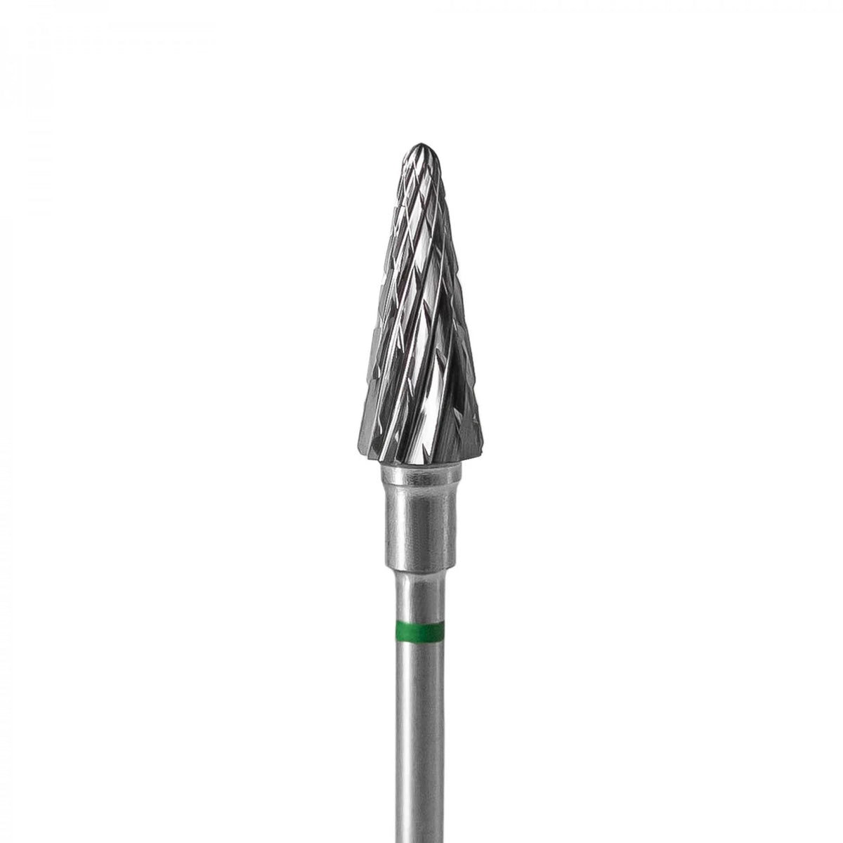 Punta Carbide Cono, Verde, 6 mm