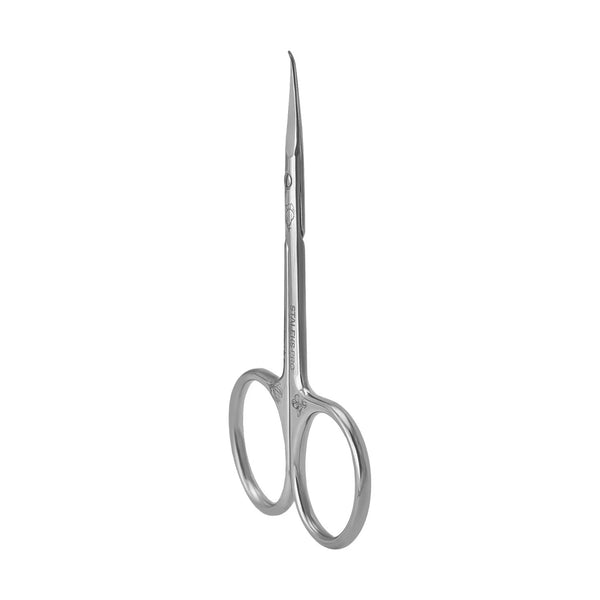 Forbici professionali per cuticole con punta a gancio EXCLUSIVE 23 TYPE 2 (magnolia)