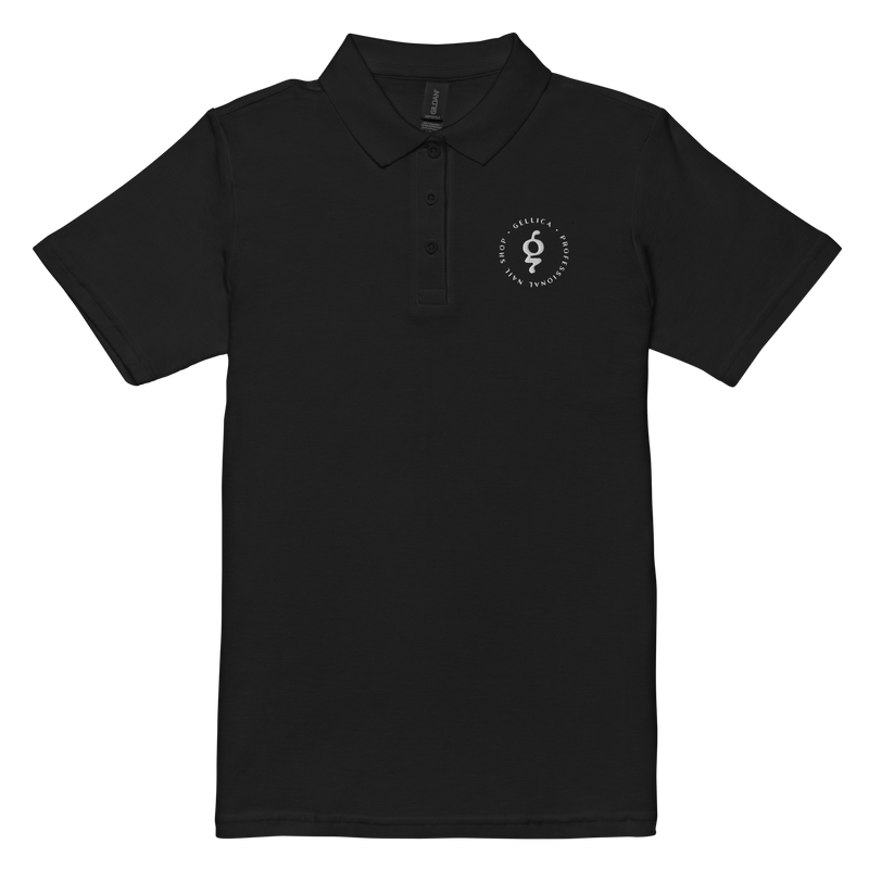 Maglietta Polo da donna Nera "Gellica"