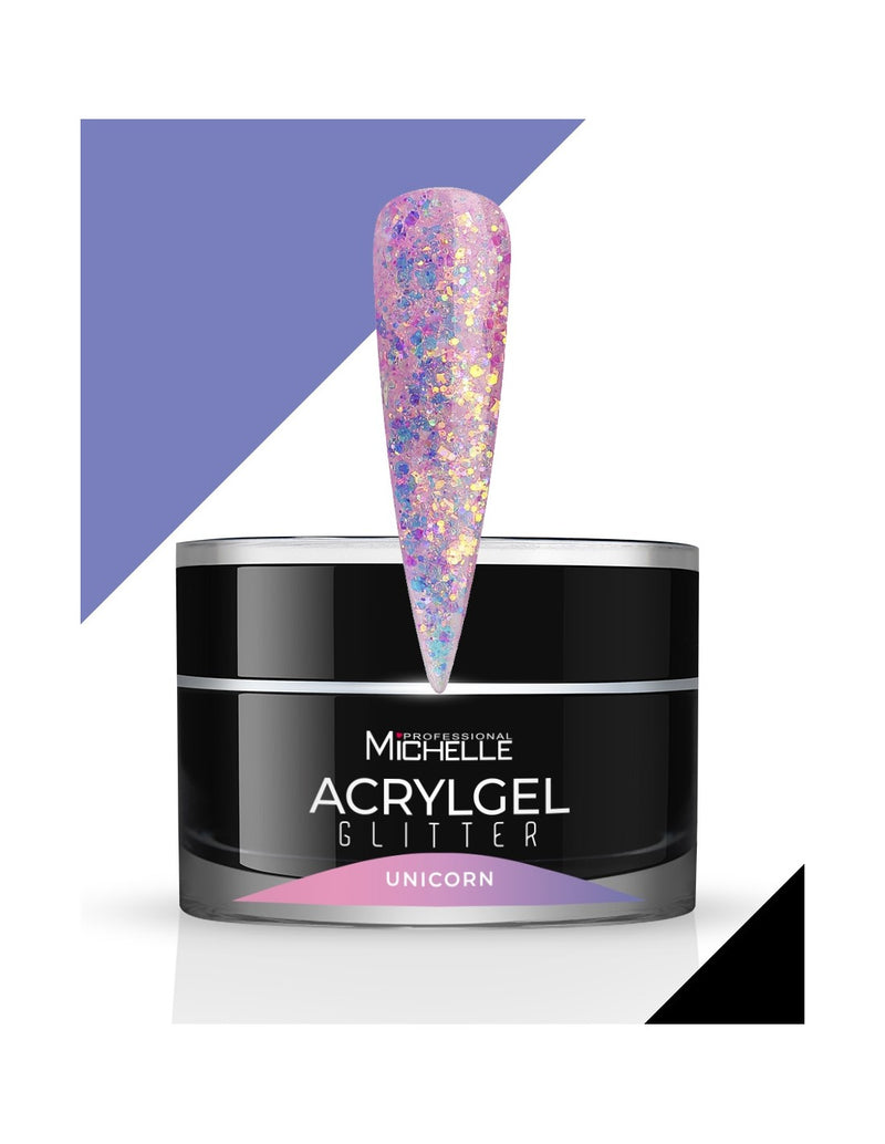 Acrylgel easy - Glitter unicorn 30 ml