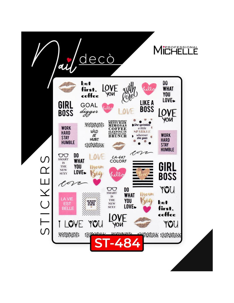 Adesivi stickers - Love ST484