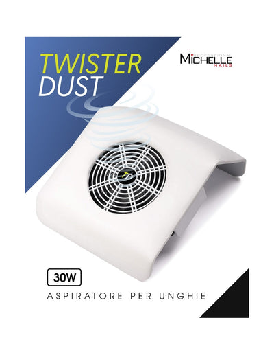 Aspiratore TwisterDust da tavolo 30W Bianco