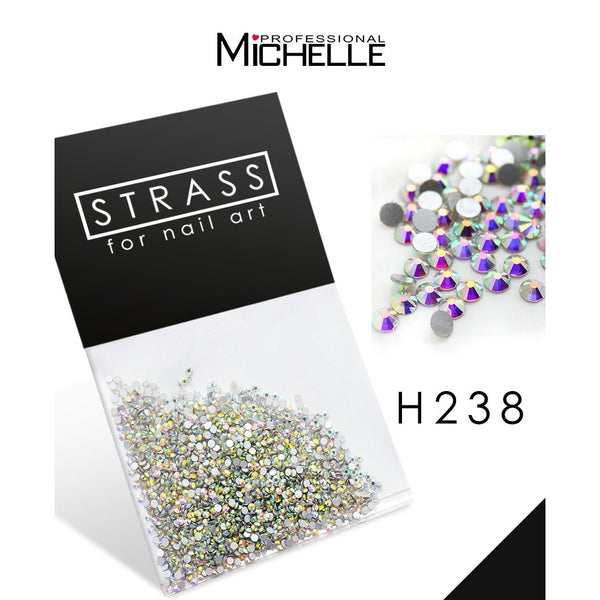 Decorazione cristalli strass - S4 H238-S4 mini rainbow