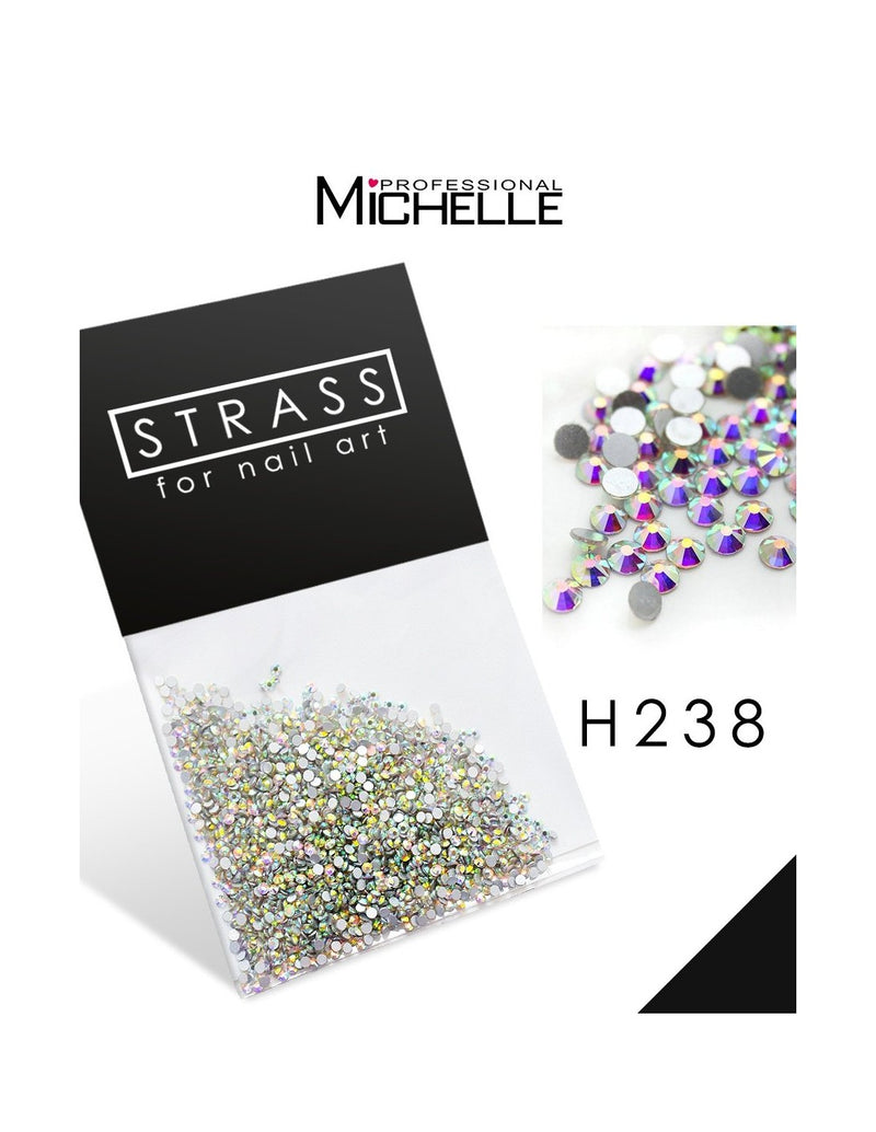 Decorazione cristalli strass - S4 H238-S4 mini rainbow
