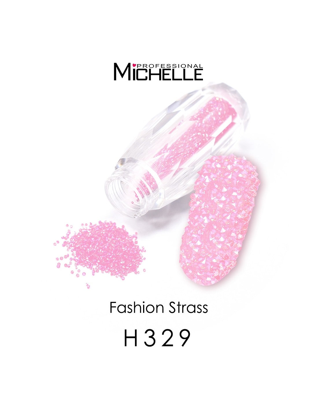 FASHION STRASS H329 mix perline e diamanti micro