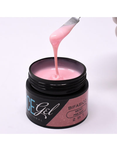 Ice gel bifasico - Micro pink