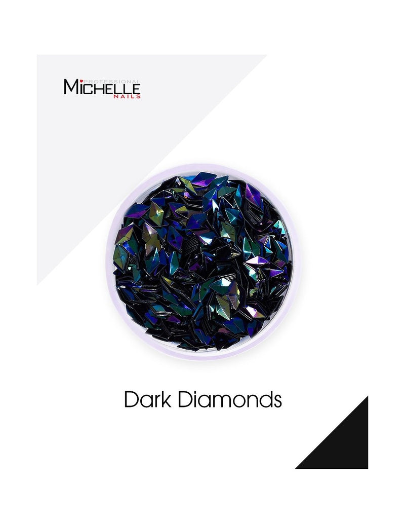 Paillettes - Dark diamonds H021