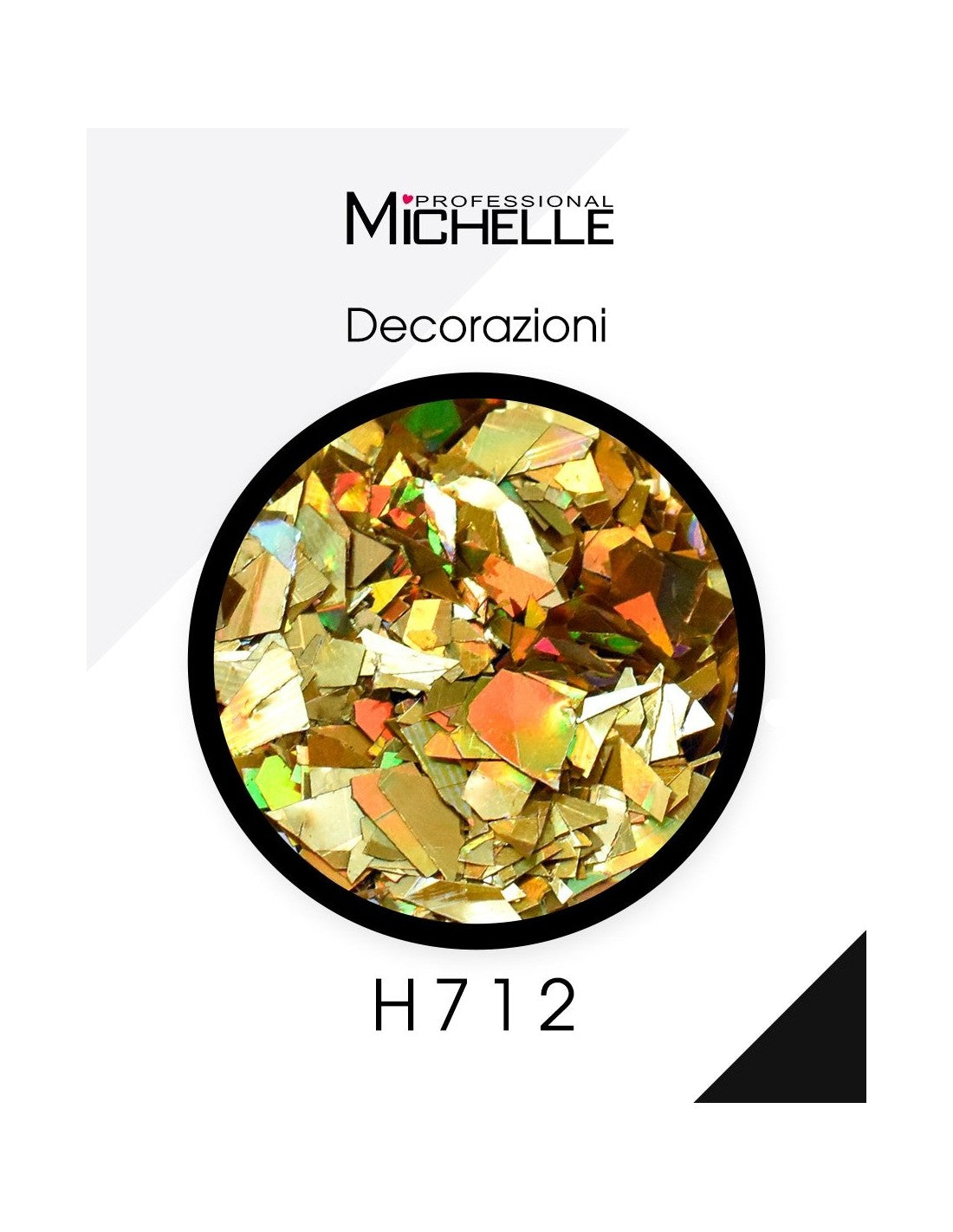 Paillettes decorazioni - Rainbow gold H712