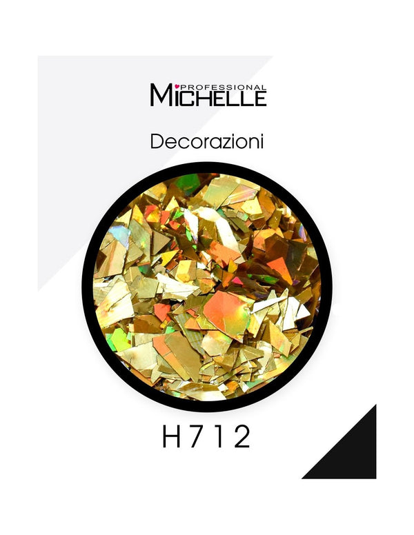 Paillettes decorazioni - Rainbow gold H712