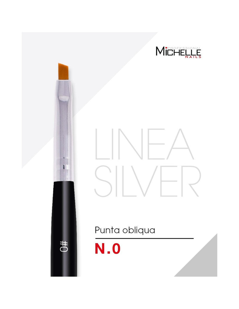 Pennello obliqua N.0 Linea Silver