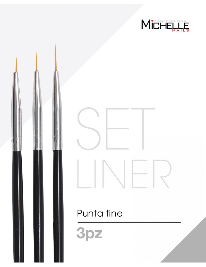 Kit pennelli liner - Punta fine